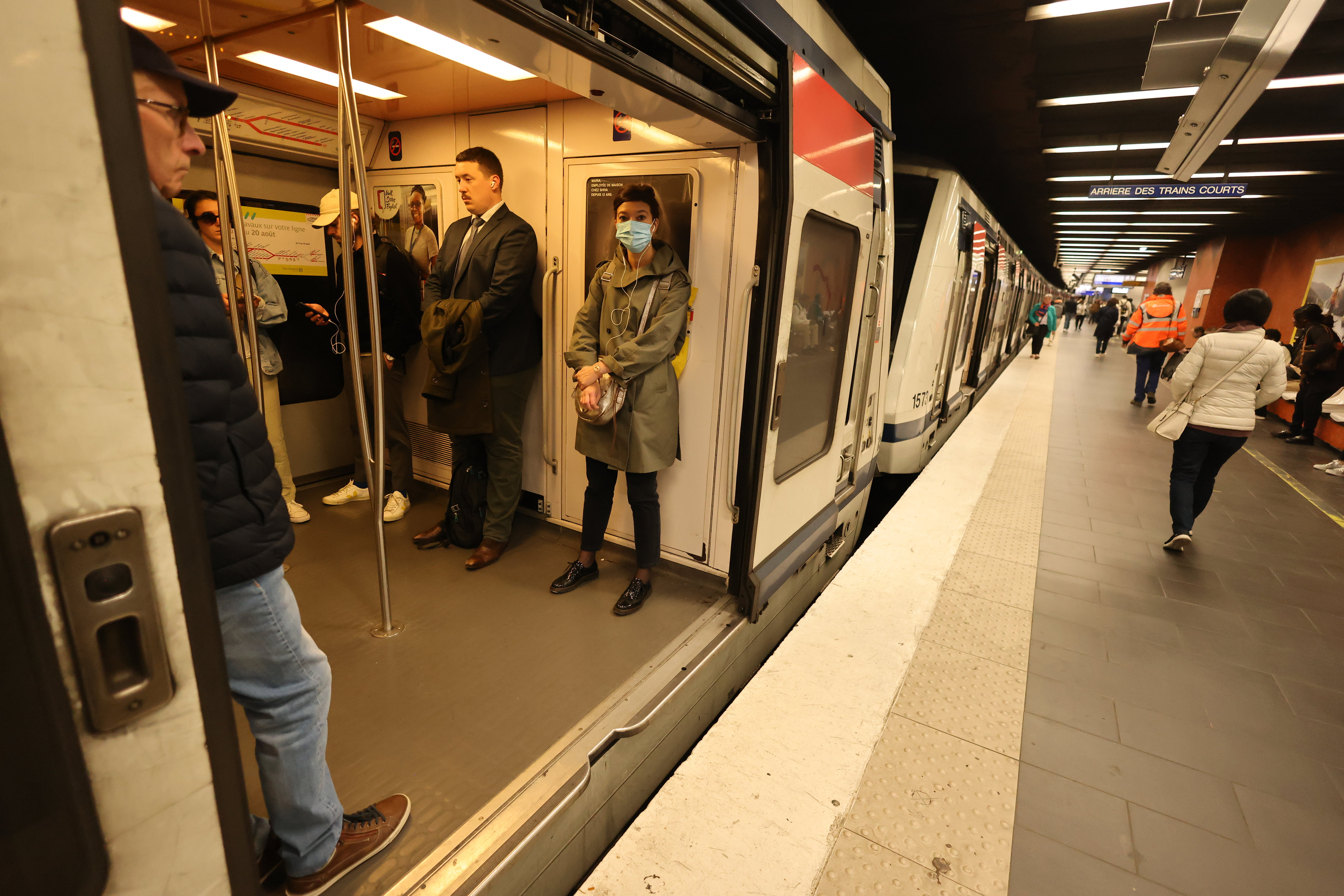 Le RER A sera ainsi interrompu sur la banche SNCF Poissy-Cergy. LP/Olivier Lejeune