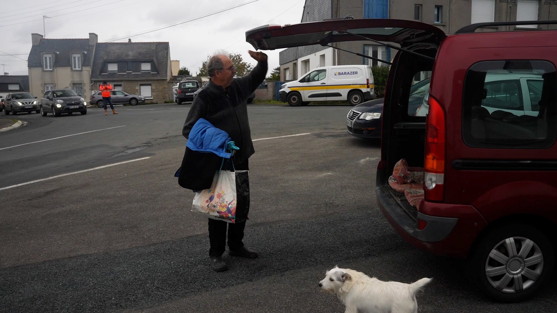 Le village de Treffiagat dans le Finistère a été en partie évacué à l'approche de la tempête Ciaran