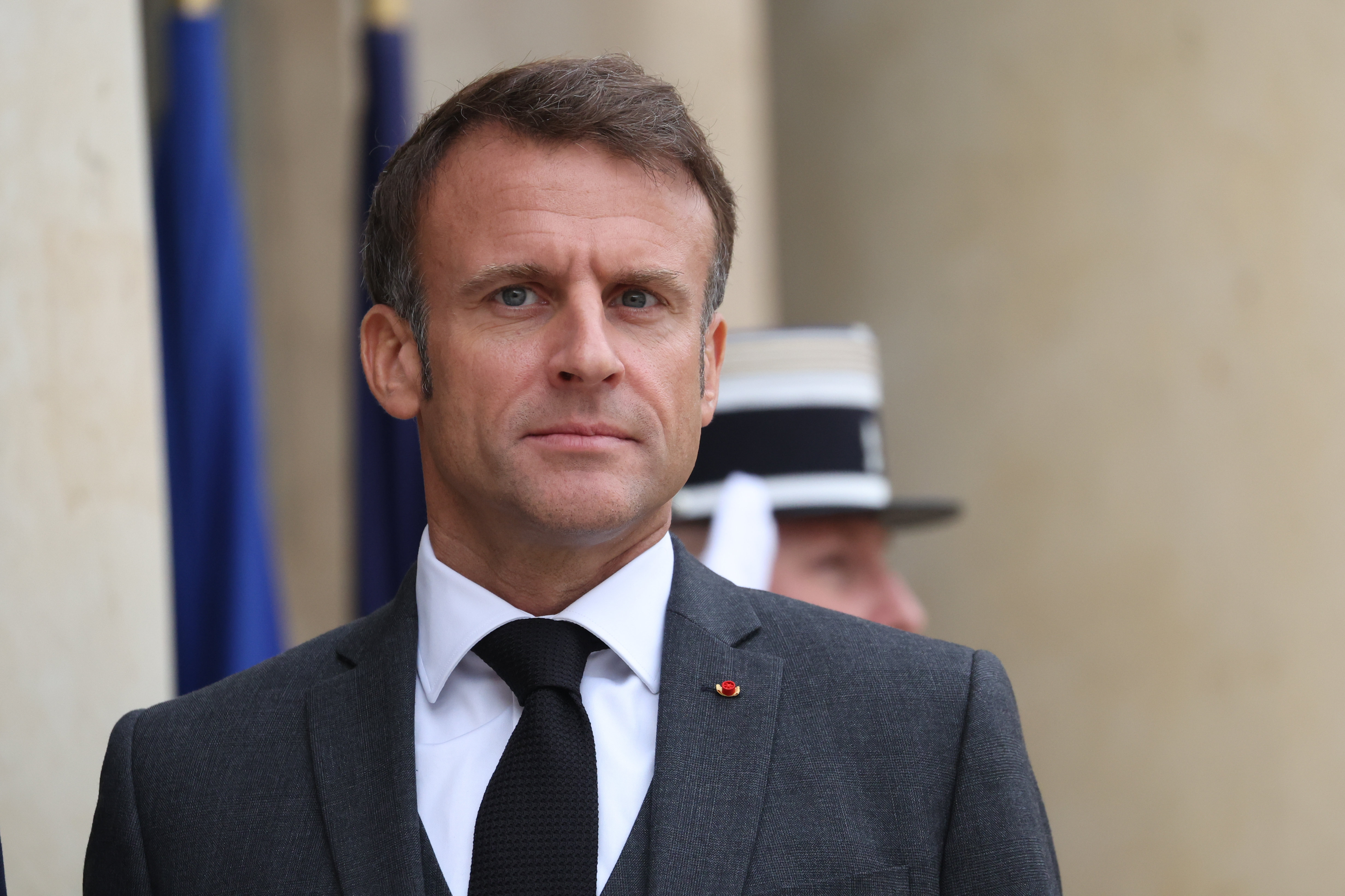 Illustration. Le président de la république, Emmanuel Macron, s'est entretenu avec des jeunes à Paris ce jeudi 19 octobre. PHOTO LE PARISIEN / ARNAUD JOURNOIS